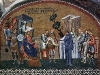 Mosaic of the journey to Bethlehem