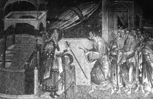 Joseph Receiving the Rod Which Marks Him as The Favorite Suitor Joseph receiving the rod which marks him as the favorite suitor