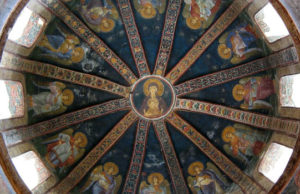 Mosaic II Chora Church main dome mosaics