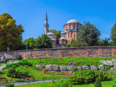 Byzantine encounter in Istanbul Chora Church surrondings